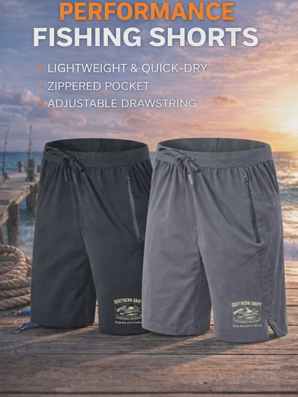 Performance Fishing Shorts