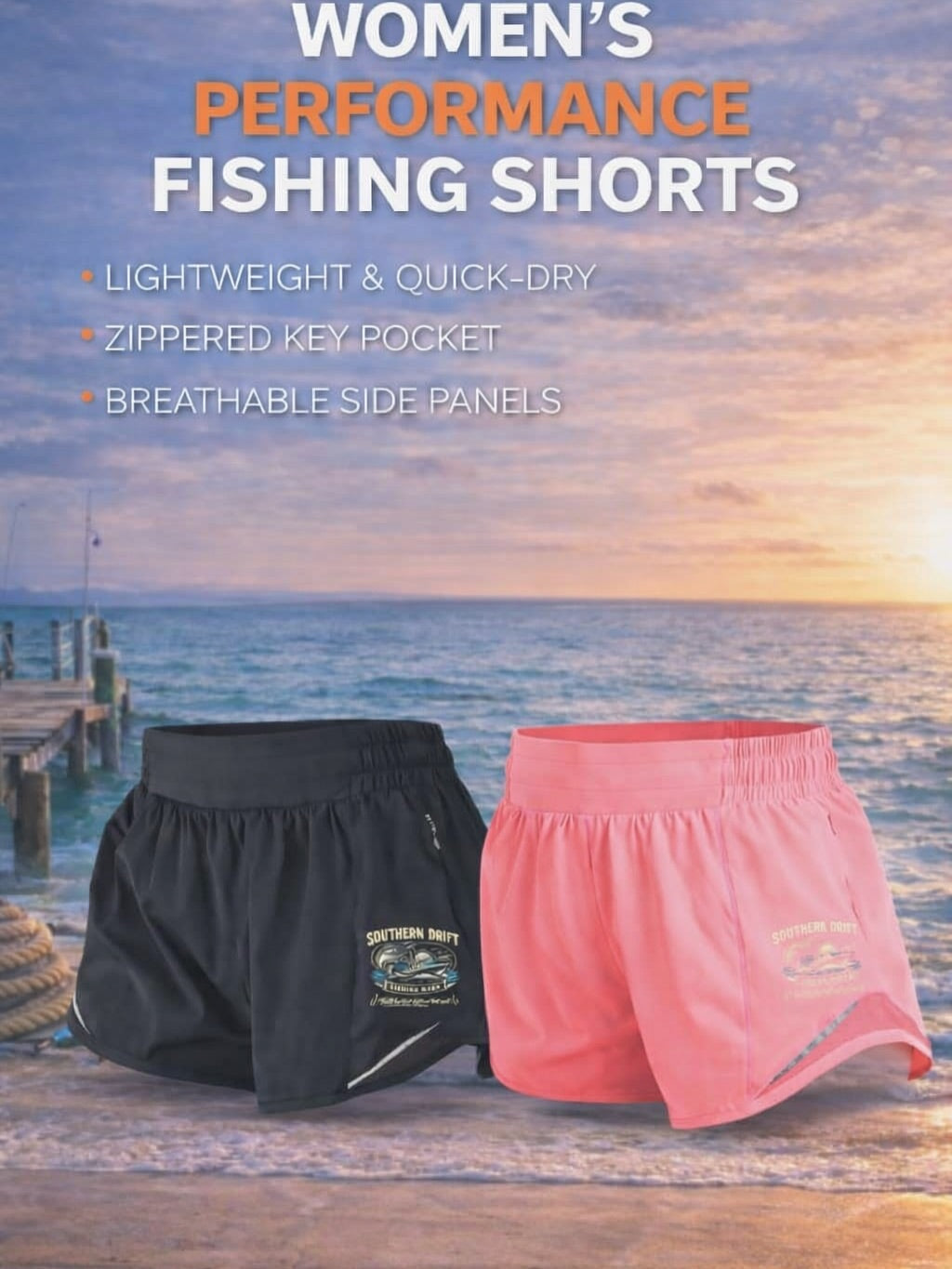 Women's Performance Fishing Shorts